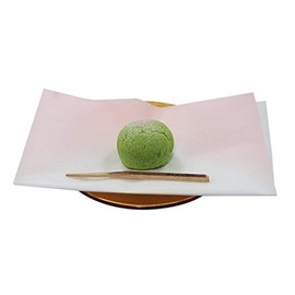 和菓子 Treats for Kitchen Paper Bag Type 半紙 White with Pink Blur Made in Japan