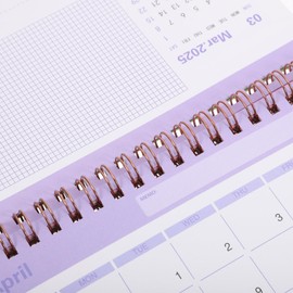 Operitacx Small Desk Calendar 2024-2025, Standing Foldable July 2024 to December 2025, 18 Month Calendar, Academic Desk Calendar for Home Office Supplies