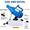 2 Pcs 4.5L (1.2 Gallon) Electric ULV Portable Fogger Sprayer
