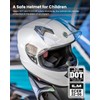 ILM Youth Kids Full Face Motorcycle Helmets DOT ECE Motocross