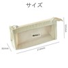 Pen Case, Pencil Case, Pouch, Transparent, 5 Layer Storage, Large