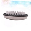 Ipetboom Pcs Stainless Steel Nylon Nail Brush Hand Nail Cleaning