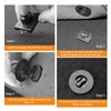 Ferianl 4PCS Car Carpet Fixing Clips, Interior Non-Slip Floor Mat