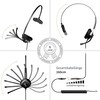 GEQUDIO Headset Compatible with Unify OpenStage 30 40 60 80