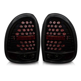 Winjet WJ20-0013-05 Chrysler/Dodge/Plymouth LED Tail Light (Black Housing/Smoke Lens)