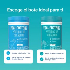 Péptidos De Colágeno Vital Proteins En Polvo Sin Sabor 221g                                                                                           