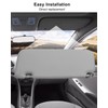 Left Driver Side Sun Visor Fit for Hyundai Accent 1E