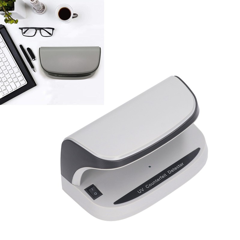 UV Counterfeit Bill Money Detector Automatic On Off Currency Detector