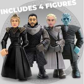-Mega Construx -Game of Thrones The Iron Throne Construction Set with Character Figures, Building Toys for Collectors (260 Pieces)