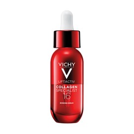 VICHY Vichy Liftactiv Serum, Collagen Specialist 16 Bonding Facial Serum, Improve the Look of Fine Lines & Boost Skin Radiance. Formulated with Rhamnose & Peptides, Safe for Sensitive Skin, 30mL
