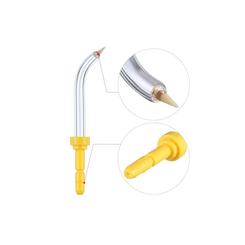 VWONST Periodontal Replacement Dental Water Jet Tips Compatible with Waterpik