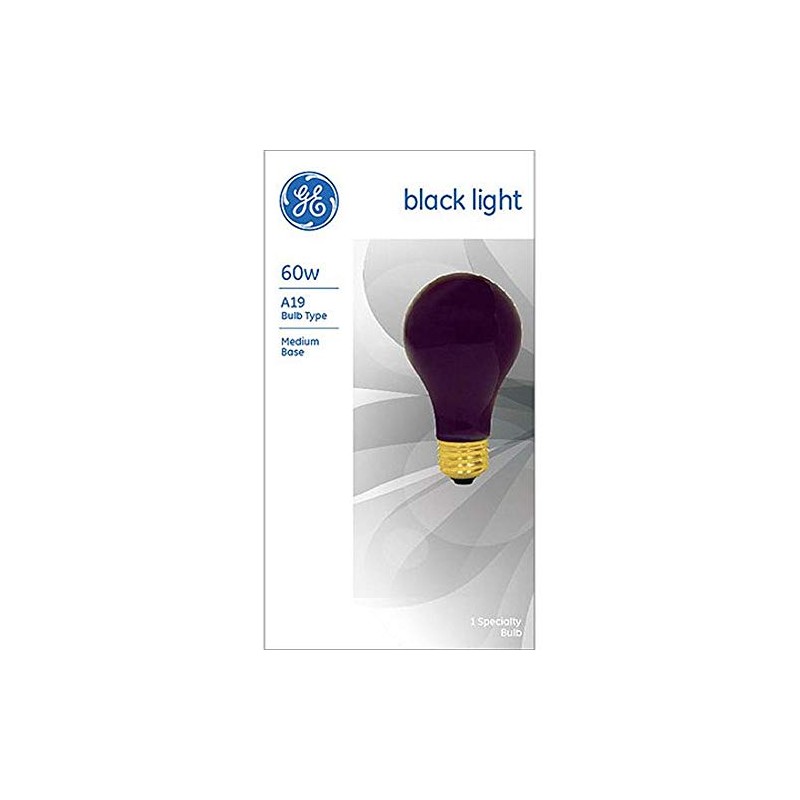 GE Blacklight 60-Watt Bulb