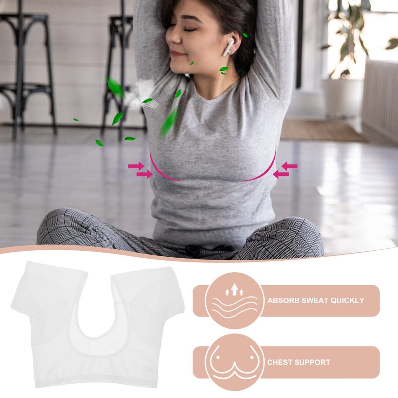 FOMIYES Sweat Absorbent Vest Underarm Vest Breathable Reusable Perfect for