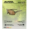 ALPINA ROCKET Q-LITE Mirrored, Contrast Enhancing & Anti-Fog Sports &