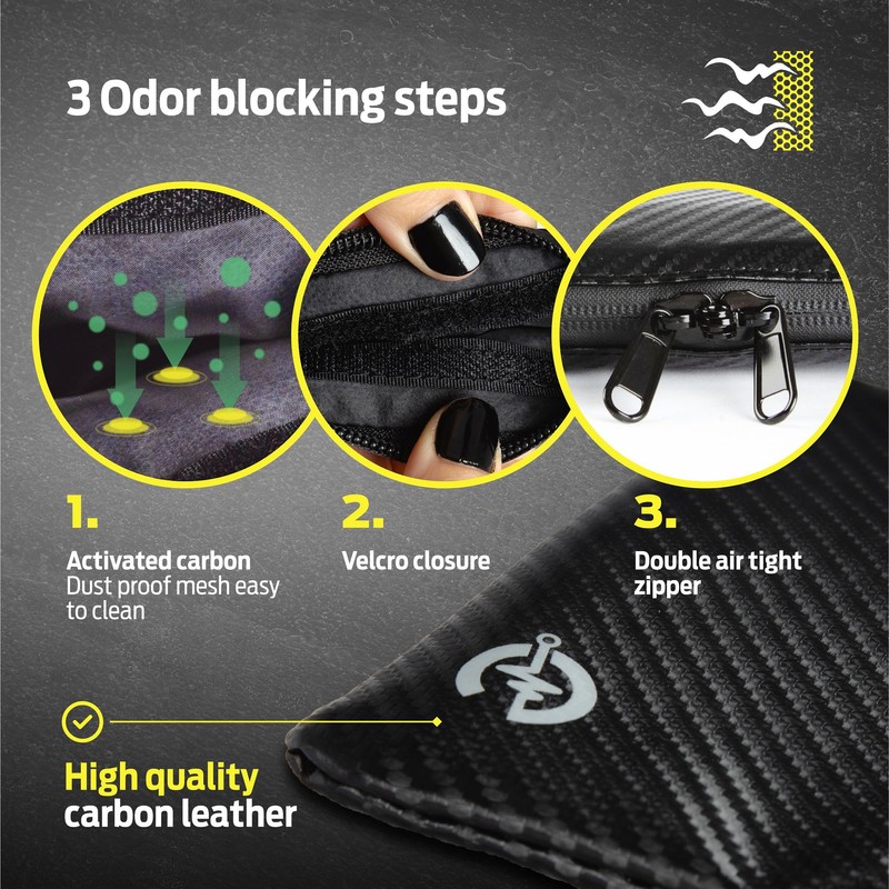 Epulse Smell Proof Bag with Lock | Small Discrete Stash