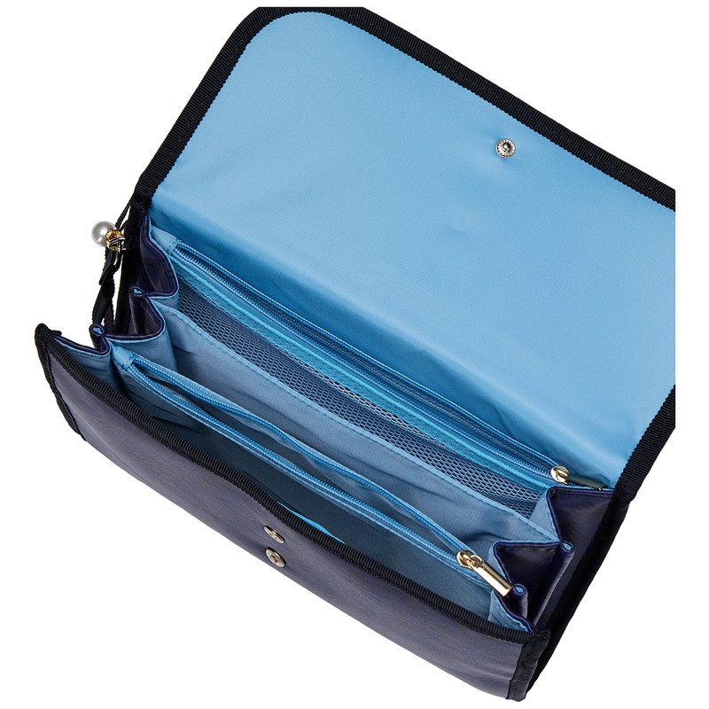 Lanvin on Blue Anfang Maternal and Child Notebook Case, navy