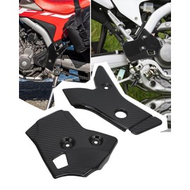 NACORE Motorcycle Real Carbon Fiber Frame Guards Protection For CRF250L/M 2012-2017, CRF250RALLY 2017 Dirt Bike, BLACK