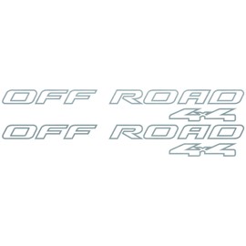 Vinylmark LLC 4x4 Off Road Decals (Gold) - 1997 1998 1999 Fits Ford Truck Bed