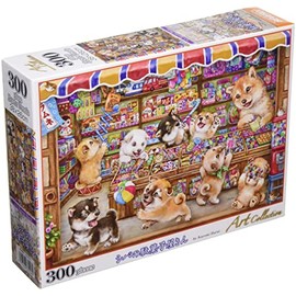 Beverly 33-206 300 Piece Jigsaw Puzzle, Shiba Dagashi Shop, 10.2 x 15.0 inches (26 x 38 cm), Made in Japan