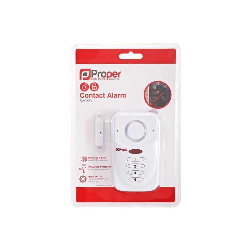 Proper Security P-SACKW-1 Magnetic Contact Window or Door Alarm Keypad