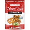 Snack Factory Everything Pretzel Crisps, Non-GMO, 7.2 OZ Resealable Bag