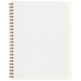 Maruman Septcouleur Notebook, A5, 3mm Graph Ruled, 100 Sheets, Comfort Mint N768-53