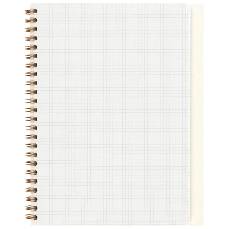 Maruman Septcouleur Notebook, A5, 3mm Graph Ruled, 100 Sheets, Comfort