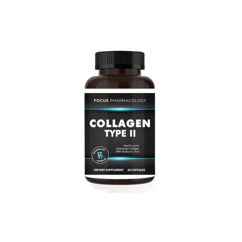 Focus Pharmacology - Collagen Type II - 60 Capsules
