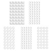BOHUIZ 204Pcs Bump Dots for Visually Impaired, Adhesive Dot Silicone