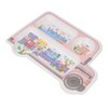 Kids Dinner Plate with Spoon Bamboo Fiber Divided Plates Cartoon