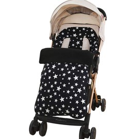 Foot Muff Baby Stroller, Thermal, Cold Protection, Autumn and Winter, Envelope Type, Sleeping Bag, Newborn, Warm, Soft, Star Pattern, Windproof, Swaddling, Baby Cuddling, Multi-functional, For Going