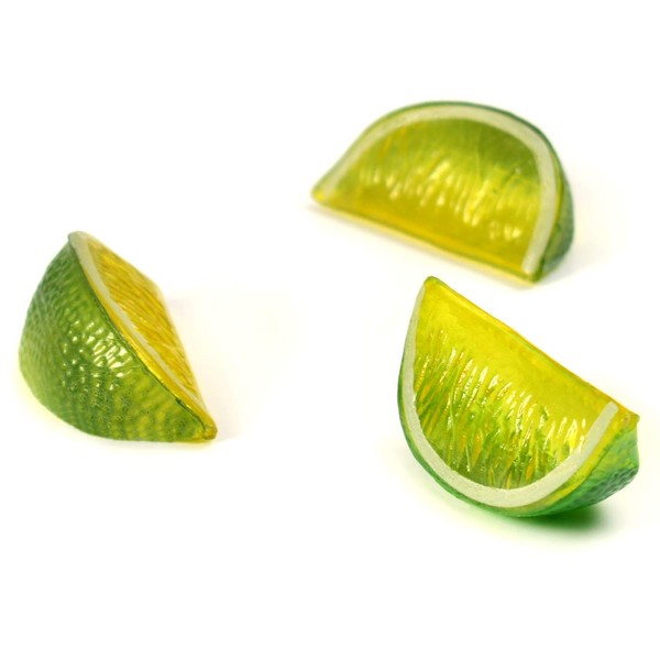 Hagao Fake Lemon Block Artificial Fruit Wedge Slice Simulation Lifelike