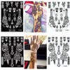XMASIR 10 Sheets Tattoo Stencils 20 Pcs Arm Hand Tattoo