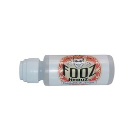 Fooz Headz Foosball Silicone Rod Lubricant. Larger 2 oz. Size. Special applicator tip. No Spills, No Mess.