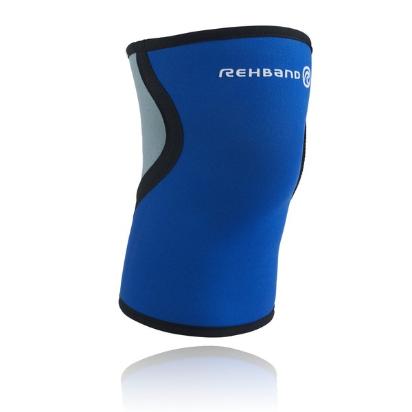 Rehband Basic Line Knee Support 7953 3mm - Large - Expand Movement & Cross Training Potential - Knee Sleeve for Fitness - Feel Stronger & More Secure - Relieve Strain & Move Easier -1 Sleeve