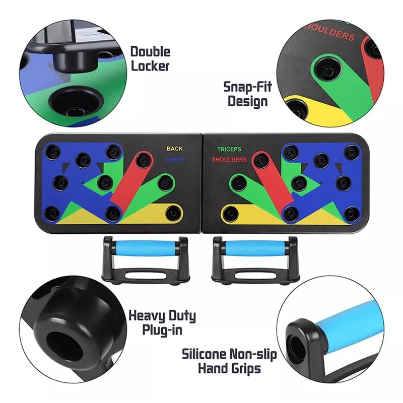 SARO STORE Tablero Para Lagartijas Plegable