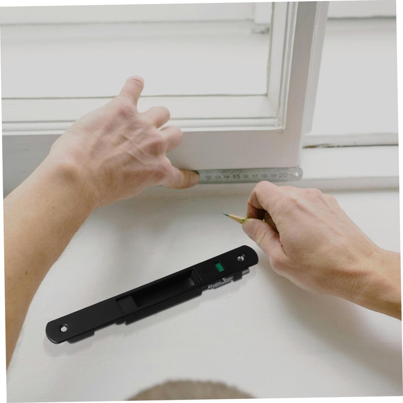 Operitacx Door Flush Bolt Lock Security Latch for Sliding Doors