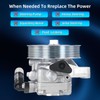 21-5419 Power Steering Pump with Pulley Compatible with 2002-2011 Acura