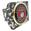 Marine Corps Camo Crest Hitch Cover
