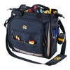 Custom Leathercraft1537 Multi-Compartment Tool Carrier, 30 Pocket, 13 In.