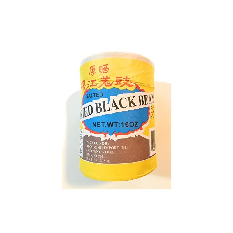GuFaZhiZong Salted Dried Black Beans 14 Oz原晒阳江姜豉
