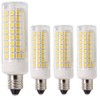 Edearkar 4-Pack E11 LED Bulbs 10W (100W Halogen Equivalent), Daylight