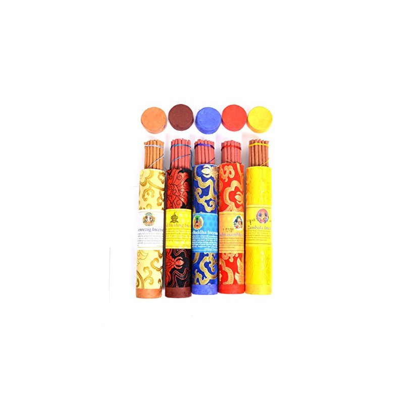 Bermoni Bhutanese Aromatic Incense Tibetan Meditation Joss Incense Sticks- Pack