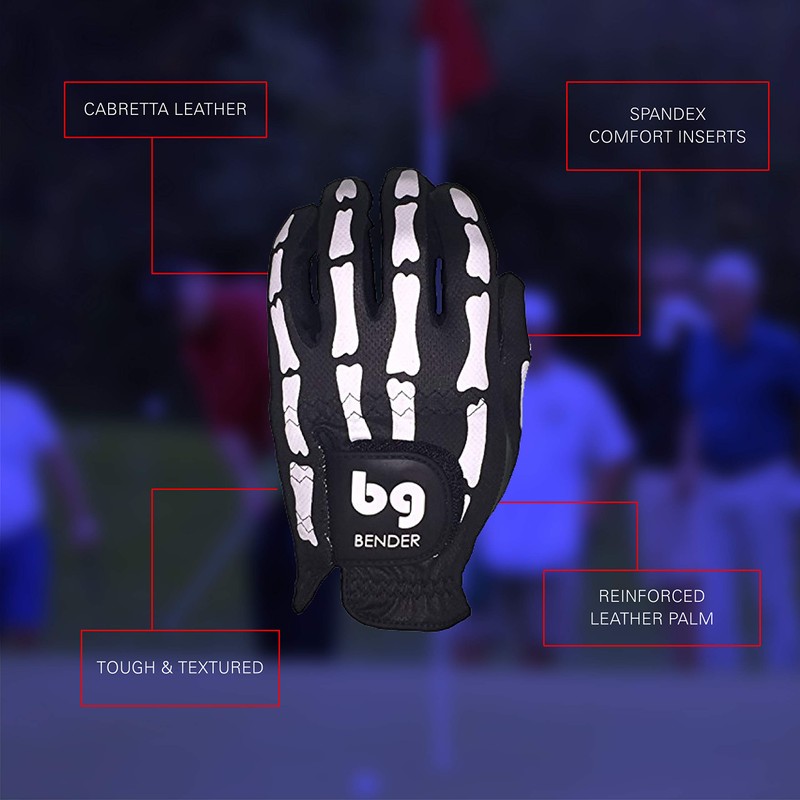 BG Bender Golf Glove | Wear On Left | (Argyle,