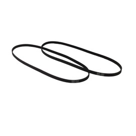 Zeelo GT2 Closed Loop Timing Belt Rubber 2GT 6mm 3D Printers Parts 500 mm Synchronous Belts Part - (4 Pcs)