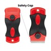 Mini Soft Grip Scraper – Compact Label & Sticker Remover