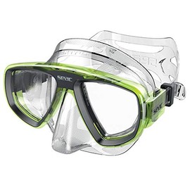 Seac Extreme Diving Mask for Diving and Freediving Graduated Mask with Optional Optical Lenses
