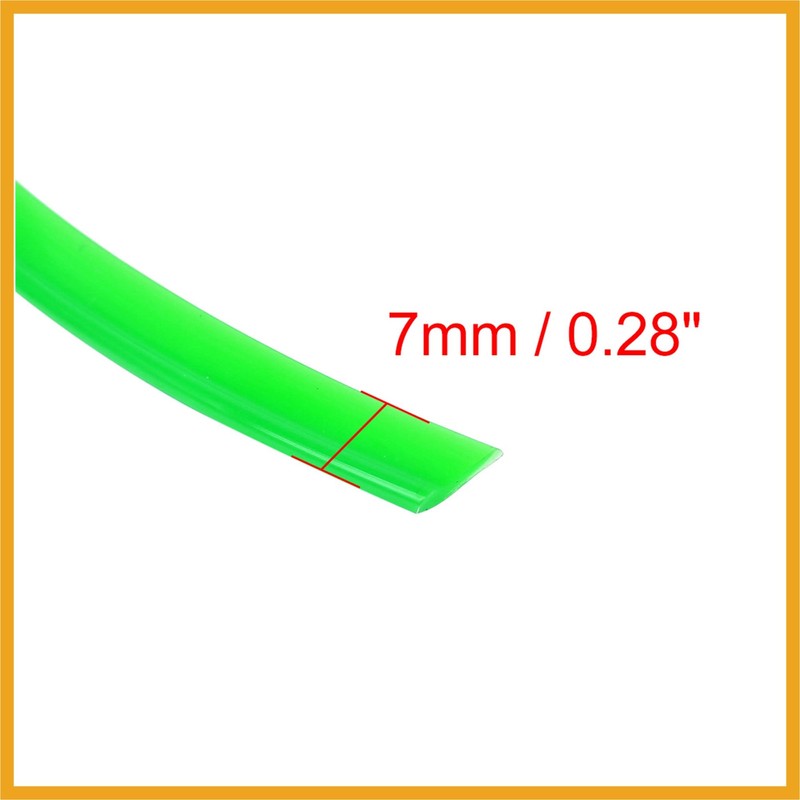 Partuto 5m Green DIY Car Interior Exterior Decoration Trim Strip