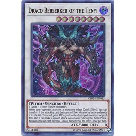 Yu-Gi-Oh! - Draco Berserker of The Tenyi - CHIM-EN035 - Ultra Rare - Unlimited Edition - Chaos Impact