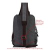 Leaper Retro Messenger Bag Canvas Crossbody Bag Shoulder Bag Travel